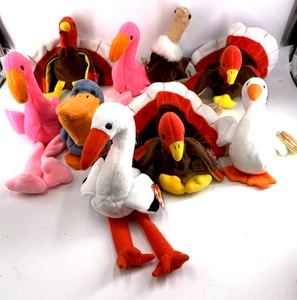 TY Beanie Babys Vögel 9 Stück Vintage - Bild 1 von 6