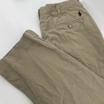 Polo by Ralph Lauren Preston Pant Mens 34x32 Khaki Chino Casual Trousers - Image 1 of 4