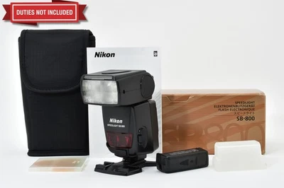 Tested [ Unused in Box ] Nikon Speedlight SB-800 Shoe Mount Flash JAPAN #25124 - image 1 of 4
