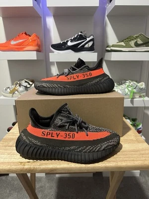 Size 9 - Adidas Yeezy Boost 350 V2 Carbon Beluga.   - image 1 of 4