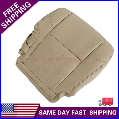 2nd Row Passenger Bottom Seat Cover Tan For 2009-2014 Cadillac Escalade ESV EXT - Image 1 of 4