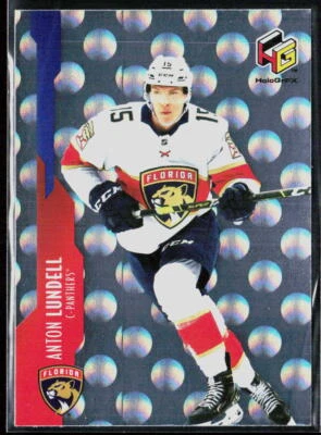 2021-22 UD Extended HoloGrFx Rookies #HG-3 Anton Lundell Florida Panthers - Image 1 of 2