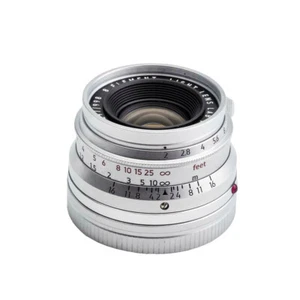 Light lens lab Lens 35mm F2 Silver Chrome for Leica Summicron M Eight Element - Picture 1 of 6