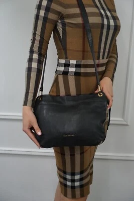 Burberry Shoulder Bag Black Made In Italy House Check - Image 1 of 4