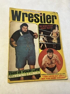 JULY 1972 THE WRESTLER MAGAZINE HAYSTACKS CALHOUN / GORILLA MOONSOON/IVAN KOLOFF - Bild 1 von 6