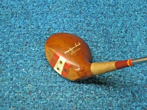 SPALDING MODEL 19 PERSIMMON MARILYNN SMITH 2 1/2 FAIRWAY WOOD 435 - Picture 1 of 4