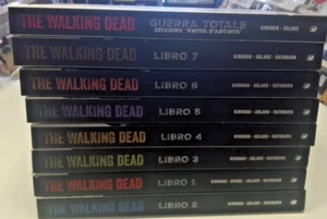 the walking dead - serie dal n 1 al n 7 + guerra totale - cartonato - saldapress - Foto 1 di 4
