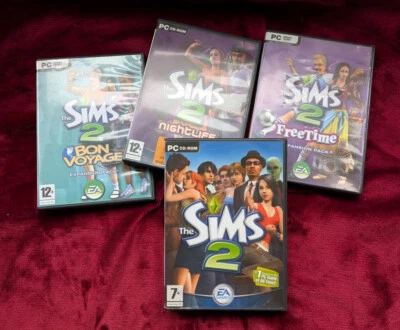 The Sims 2 Pc Game And Expansion Packs Bundle Job lot - Image 1 of 4