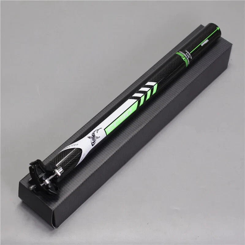 Tija de sillín de carbono para bicicleta de montaña Tubo de asiento de bicicleta Piezas de bicicleta Accesorios Foto 1 de 4