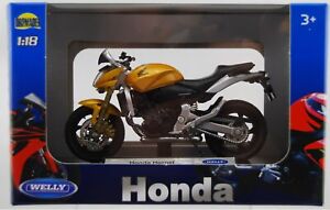 WELLY HONDA HORNET 1:18 DIE CAST MODEL NEW LICENSED MOTORCYCLE