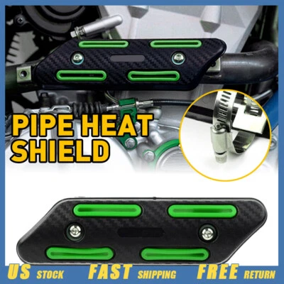 Fit 川崎 KX450F KX250F KXF 250 450 管道隔热保护罩保护套 — 第 1/4 张图片