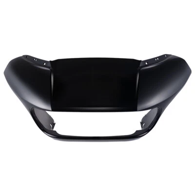 Carenado exterior de perlas de carbón capucha de ala de murciélago para Harley Touring Road Glide Foto 1 de 4