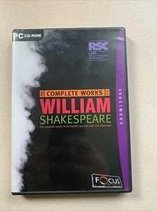 The Complete Works Of William Shakespeare - PC CD Rom - GCSE Revision tool - Picture 1 of 4