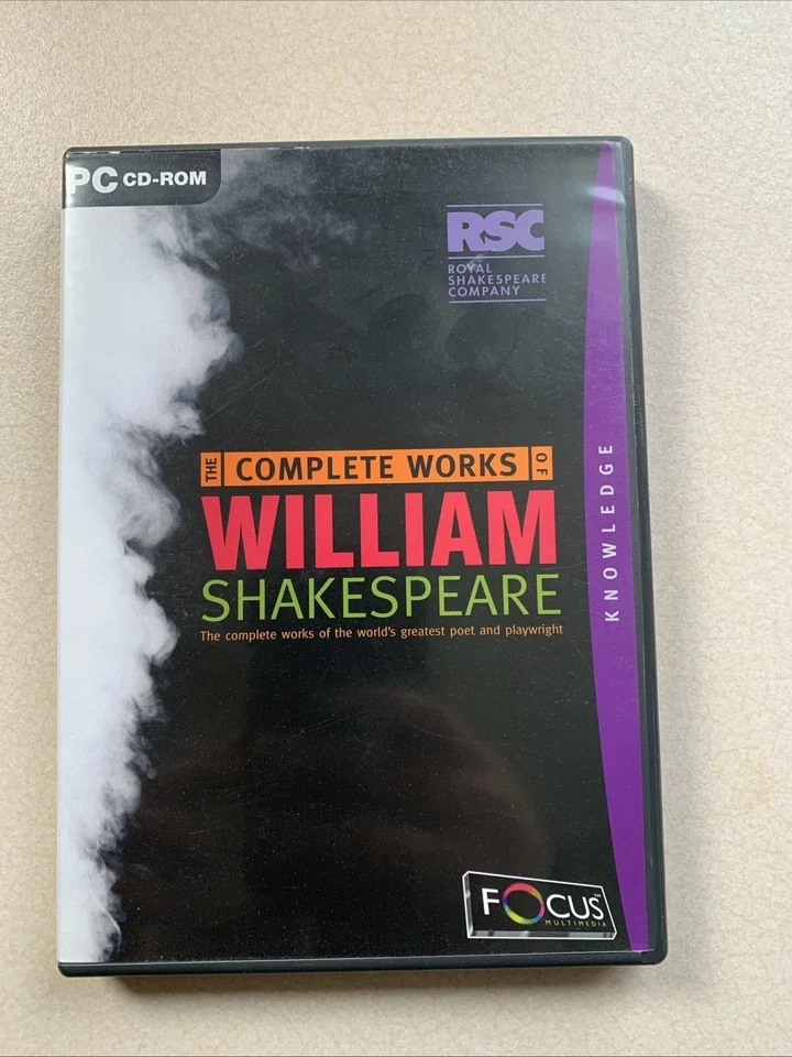 The Complete Works Of William Shakespeare - PC CD Rom - GCSE Revision tool - Image 1 of 4