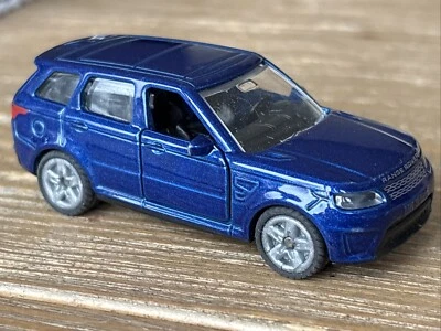 Siku 1521 Range Rover Sport Metallic Blue 3” Diecast - Image 1 of 4