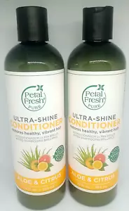 Petal Fresh Ultra Shine Conditioner Aloe & Citrus 12 FL Oz (2 Lot) - Picture 1 of 4
