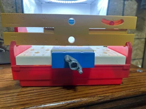 Vintage Fisher Price Tool Box 1986 Fisher Price Power Workshop W/ Box - Picture 1 of 9