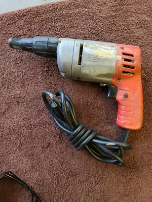 Milwaukee Screw Shooter 6758-1 sheet rock/ drywall gun Corded Tested - Image 1 of 4