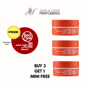 REDONE ORANGE WAX VALUE PACK | UNISEX NUOVO E SIGILLATO | OMAGGIO MINI WAX TRAVEL - Foto 1 di 1