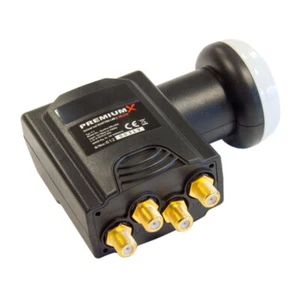 PremiumX DELUXE Quattro LNB SAT Signalumsetzer für Multischalter LNC LMB HDTV 4K - Bild 1 von 12