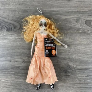 Zombie Doll Bloody Mary, Evil Glowing Eyes and Zombie Cries Halloween - Picture 1 of 6