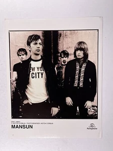 Mansun Photo Paul Draper Dominic Chad Original Parlophone Press Promotion 2000 - Picture 1 of 12