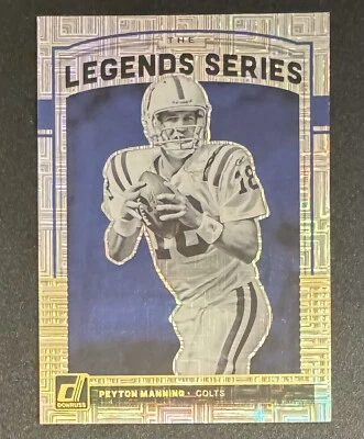 Peyton Manning 2018 Donruss The Legends Series #LS-1 - Indianapolis Colts Foto 1 de 2