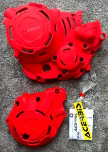 JUEGO PROTECCIÓN MOTOR HONDA CRF 250 L 2023 - 2024 ACERBIS X-POWER ROJO - Imagen 1 de 1