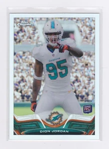 2013 Topps Chrome - Base - Refractors Parallel Not #'d -Dion Jordan #121 -Rookie - Picture 1 of 2