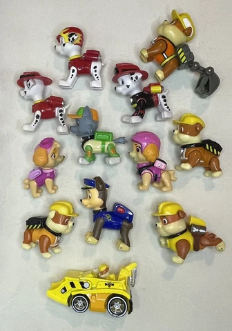 Your Choice of Paw Patrol Figures, Chase, Marshall, Rocky, Rubble, Skye Cover