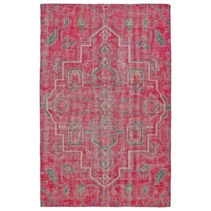 Kaleen Rugs RLC01 Relic Area Rug, Pink, 2'x3' - RLC01-92-23 - Picture 1 of 1