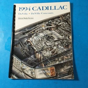 1994 Cadillac Press Kit Media Media Reviews DeVille Magazines Newspapers Reviews - Picture 1 of 7