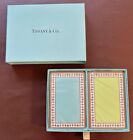 Tiffany & Co / Playing Cards Set of 2 Novelty Rare Unused Beautiful Color