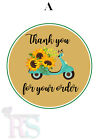 40 Thank You For Your Order Stickers Crafts Small Business Label Stickers