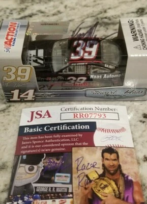 NASCAR RYAN NEWMAN AUTOGRAPHED 2010 IMPALA #39 HAAS AUTOMATION 1/64 CAR JSA/COA - Image 1 of 4