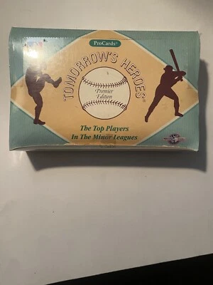 1991 ProCards Unopened Box Baseball Cards-Tomorrow’s Heroes-Minor League Cards - Image 1 of 3
