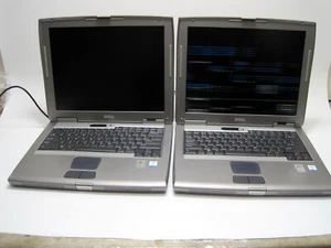 Set of 2 - Dell Latitude D505 Incomplete Laptops - for Parts/Repair-AS IS - Picture 1 of 4
