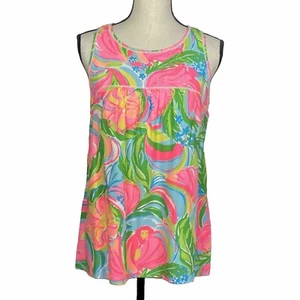 Lilly Pulitzer So A Peeling Flutter Tank Top Womens S Sleeveless 20178 - Picture 1 of 10