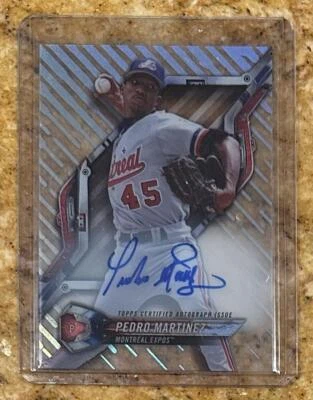 2018 Topps High Tek #HT-PM Pedro Martinez High Tek Acetate AUTO - Image 1 of 2