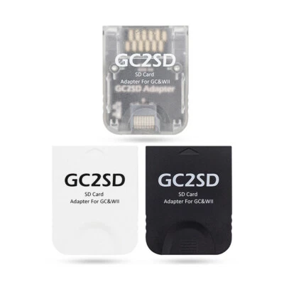 For GC2SD Micro SD Adapter Memory Card Adapter for GameCube Wii Consoles SD2SP2 - Image 1 of 4