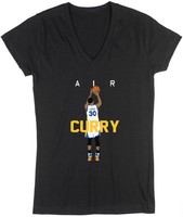 V-NECK Steph Curry Kevin Durant Golden State Warriors /"Steph KD/" Ladies T-shirt