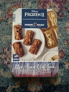 Disney Frozen 2 II Figuren Laib Backform Elsa, Anna, Olaf, Sven Nordic Ware - Bild 1 von 3