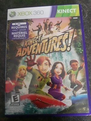 Kinect Adventures! 2010 Xbox 360 Kinect Game COMPLETE Good Condition - Image 1 of 2