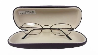 Nautica N7075 086 Anteojos Ovalados Bronce Mate Marcos de Exhibición de Piso con Estuche Foto 1 de 4