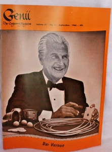 GENII International Conjurors Magazine - Volume 31, Number 1 - September 1966 - Picture 1 of 5