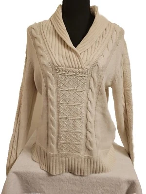 Chaps Denim Womens Large Cottagecore Sweater 39 Chest X 24 Long - Image 1 of 4