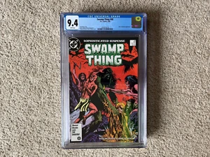 SWAMP THING # 48 CGC 9.4 WHITE PAGES JOHN CONSTATINE APP DC Comics 1986 New Case - Picture 1 of 2