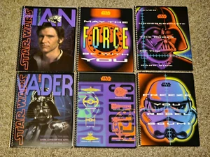 mead STAR WARS MEAD SPIRAL NOTEBOOK 1996 LOT new UNUSED - Picture 1 of 2