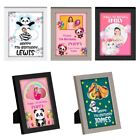 Personalised Birthday Wooden Frames Any Name Children Party Decoration Gift 45
