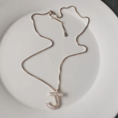 Новый 24» Baublebar CZ письмо J подвеска ожерелье шик женщин вечеринки отпуск ювелирных изделий - Изображение 1 из 3